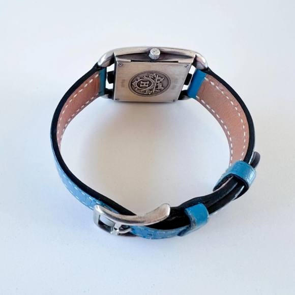 Hermès Cape Cod PM Petite Modèle 925 Sterling Silver CC.1250 Women's Wrist Watch - Picture 4 of 9